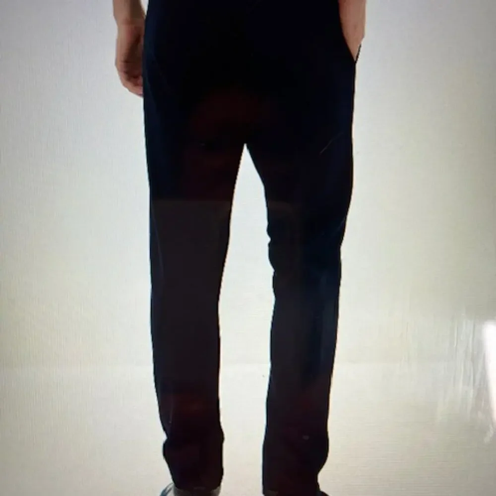 LC Waikiki Black Slim Fit CONSTRUCTED Mens Joggers Sz L